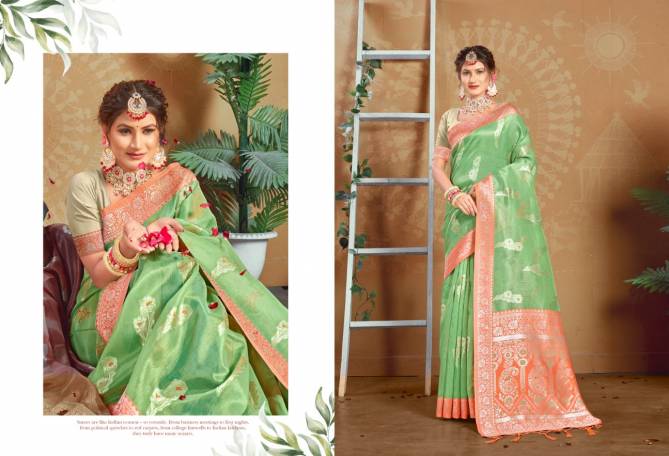 Alisha By Bunawat Designer Cotton Sarees Catalog

